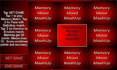 Android application Memory Mood MashUp screenshort