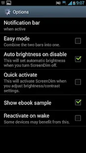 ScreenDim Full Screenshot