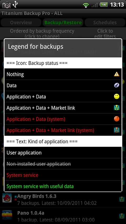 Titanium Backup ★ root - screenshot