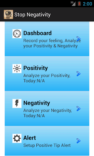 【免費生活App】Stop Negativity-APP點子