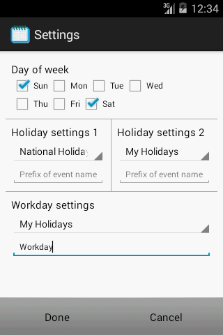 免費下載生活APP|WorkdayCalendar app開箱文|APP開箱王