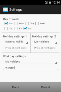 How to mod WorkdayCalendar 1.6r0 mod apk for pc