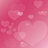 Xperia™ theme Pink Hearts