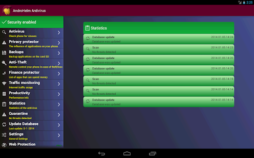 AntiVirus for Android - screenshot thumbnail