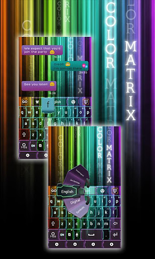 Color Matrix Keyboard