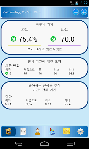 내 체중과 신체 관리자