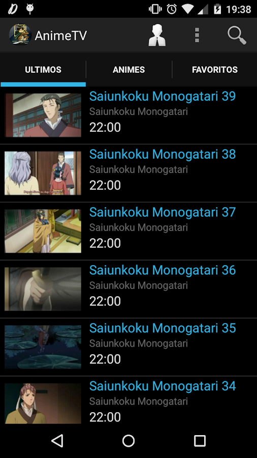  AnimeTV: captura de tela 
