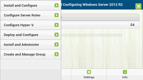 Android application Flash for Win2012R2 Config screenshort