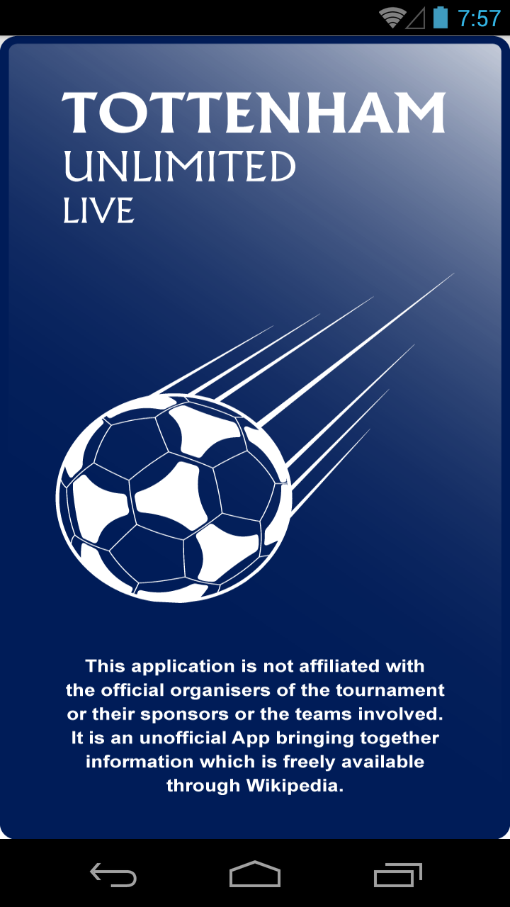 Tottenham Hotspur Screen 1