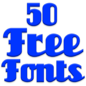 Download Fonts for FlipFont 50 #1 For PC Windows and Mac
