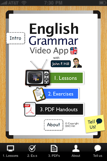 English Grammar App