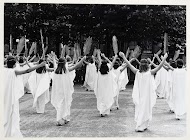 Het Maagdenkoor uit Tongeren tijdens de Heiligdomsvaart