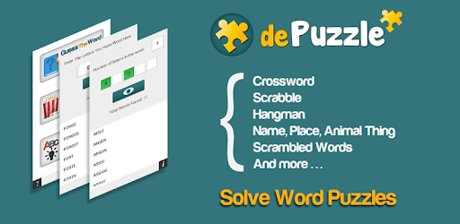 Изображения dePuzzle - Solve Word Puzzles на ПК с Windows