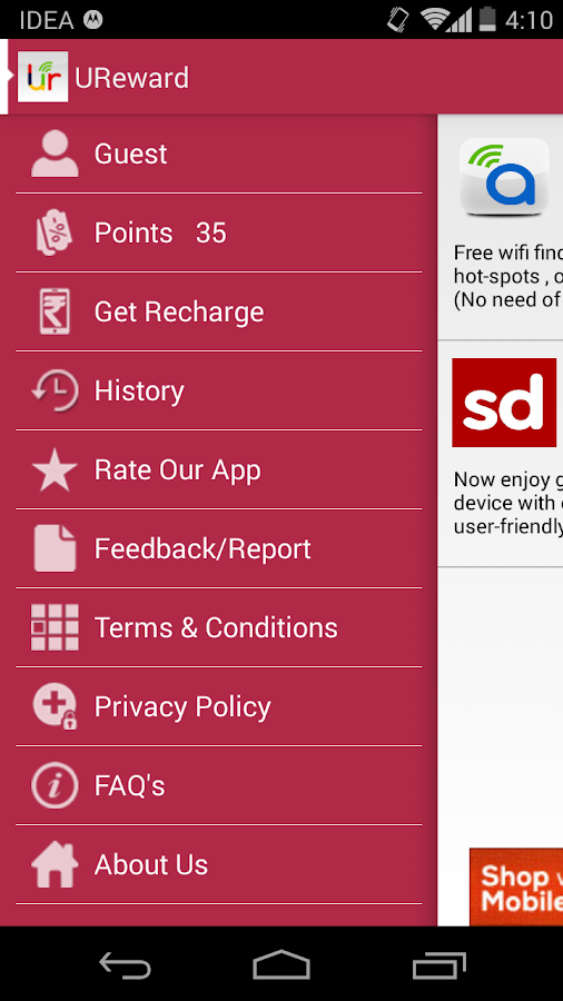 UReward - Free Recharge - screenshot