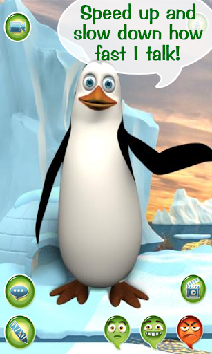 【免費娛樂App】Talky Pat The Penguin FREE-APP點子