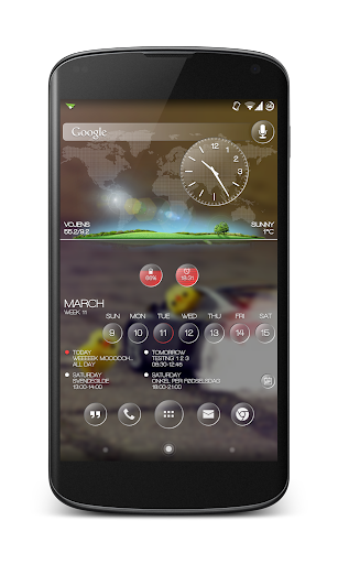 AT Rings for Zooper Widget