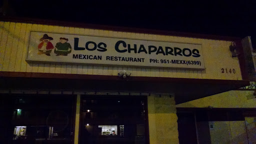 Los Chaparros Sign