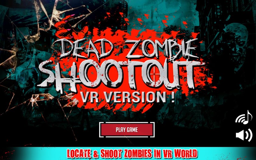 Dead Zombies Shootout VR Screen 1