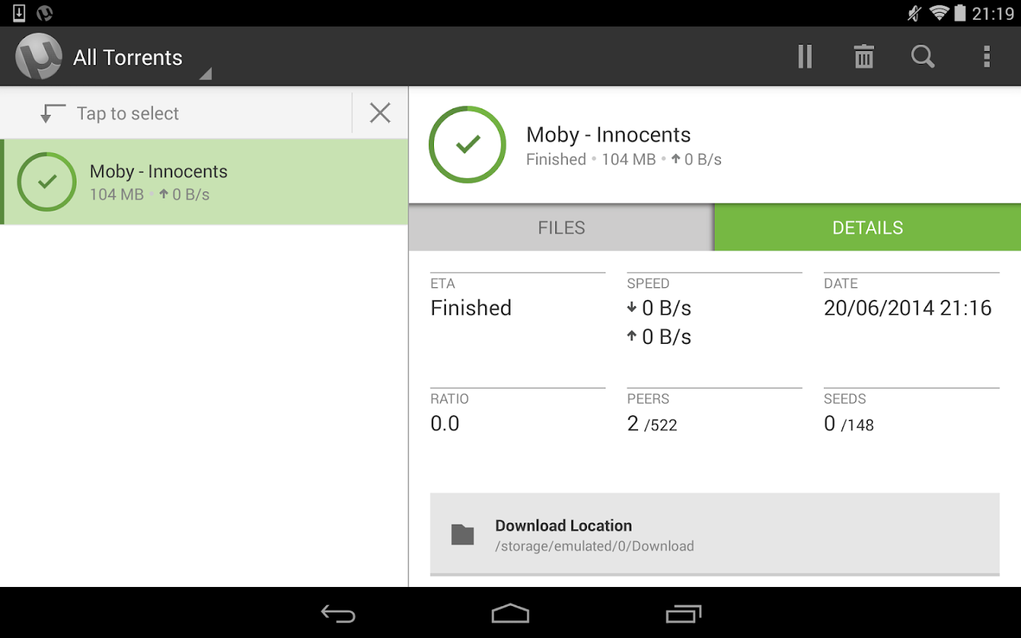 Baixar utorrent apk