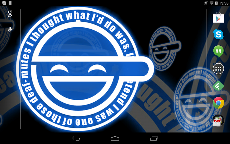 Laughing Man Live Wallpaper ダウンロードapk アンドロイドのための最新バージョン