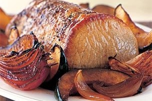 Roasted Pork with Hoisin Vegetables