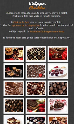 Wallpapers de Chocolate