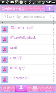 Free GO CONTACTS - Cotton Candie APK