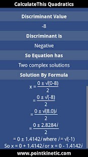 CalculateThis Quadratics Screenshots 5