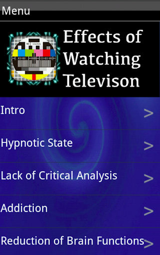 Effects of Watching Television