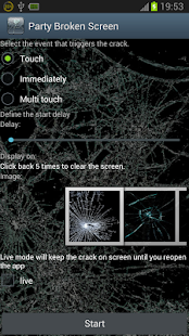 Free Party Broken Display Prank APK