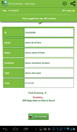 【免費工具App】NFC Inventory tags Finder-APP點子