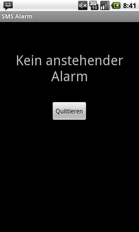 Android application SMS Alarm Pager BOS Notruf 2.0 screenshort