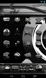 Download Next Launcher Theme silver sn APK