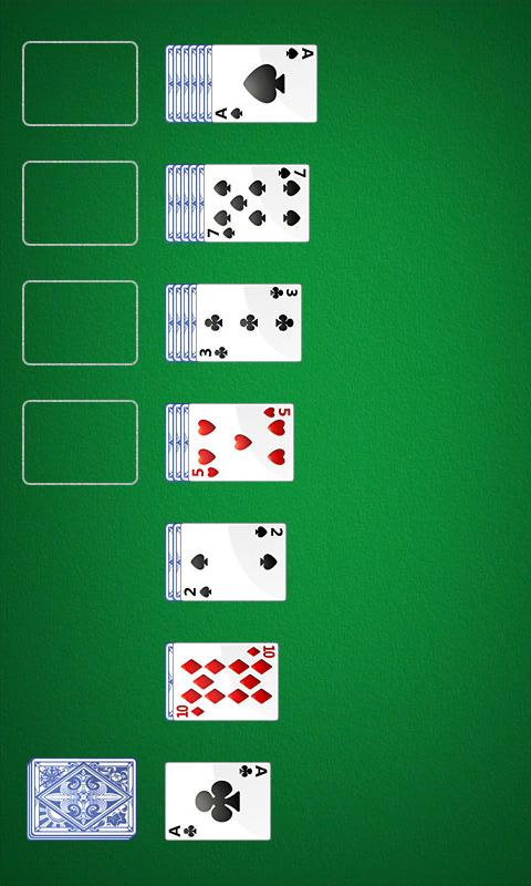Solitaire Phone App Screen 2