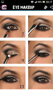 Eye Makeup Guide Step by Step Screenshots 2