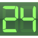 Digital Clock Green Pro logo