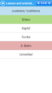 GCSE German Vocab - Edexcel Screenshots 21