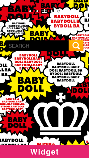 【免費個人化App】BABYDOLL-BD SPEECHBALOON THEME-APP點子