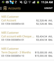 NBS Mobile Banking Screenshots 4