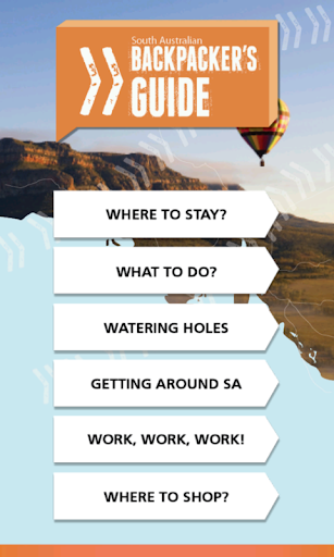 SA Backpackers Guide