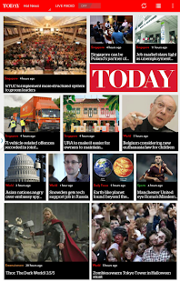 TODAY Mobile News App Screenshots 0