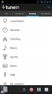TuneIn Radio Pro - screenshot thumbnail