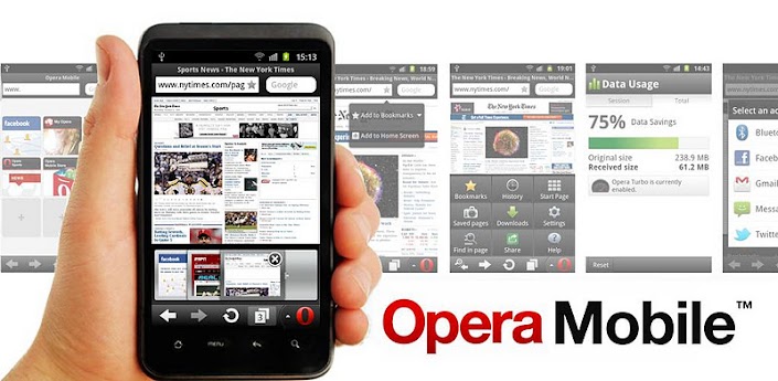 Opera Mobile - navigateur web