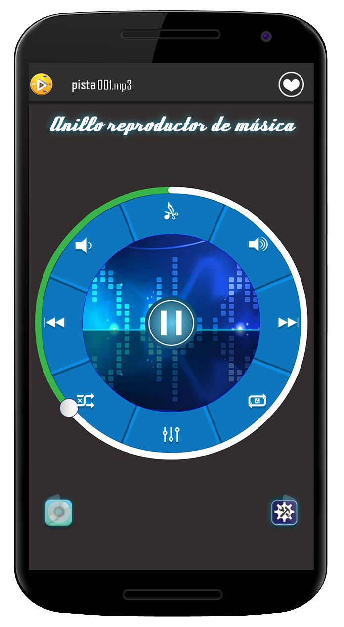 Android application Music Player screenshort