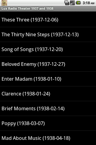 【免費音樂App】Lux Radio Theater V.2 1937-38-APP點子