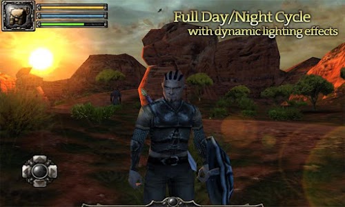 Android application Aralon Sword and Shadow 3d RPG screenshort