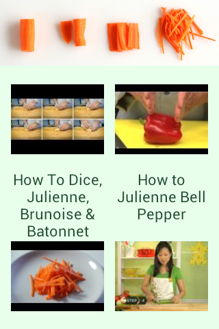 【免費程式庫與試用程式App】How to Julienne-APP點子