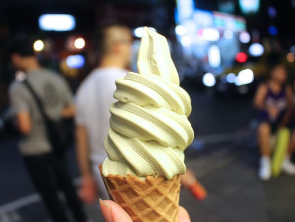 【新北-天仁茗茶】淡水老街天人茗茶·台茶抹茶霜淇淋