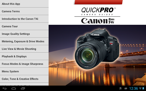 【免費攝影App】Canon Rebel T4i QuickPro-APP點子