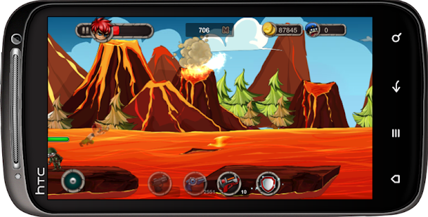 【免費冒險App】Zombie War : Dragon Volcano-APP點子